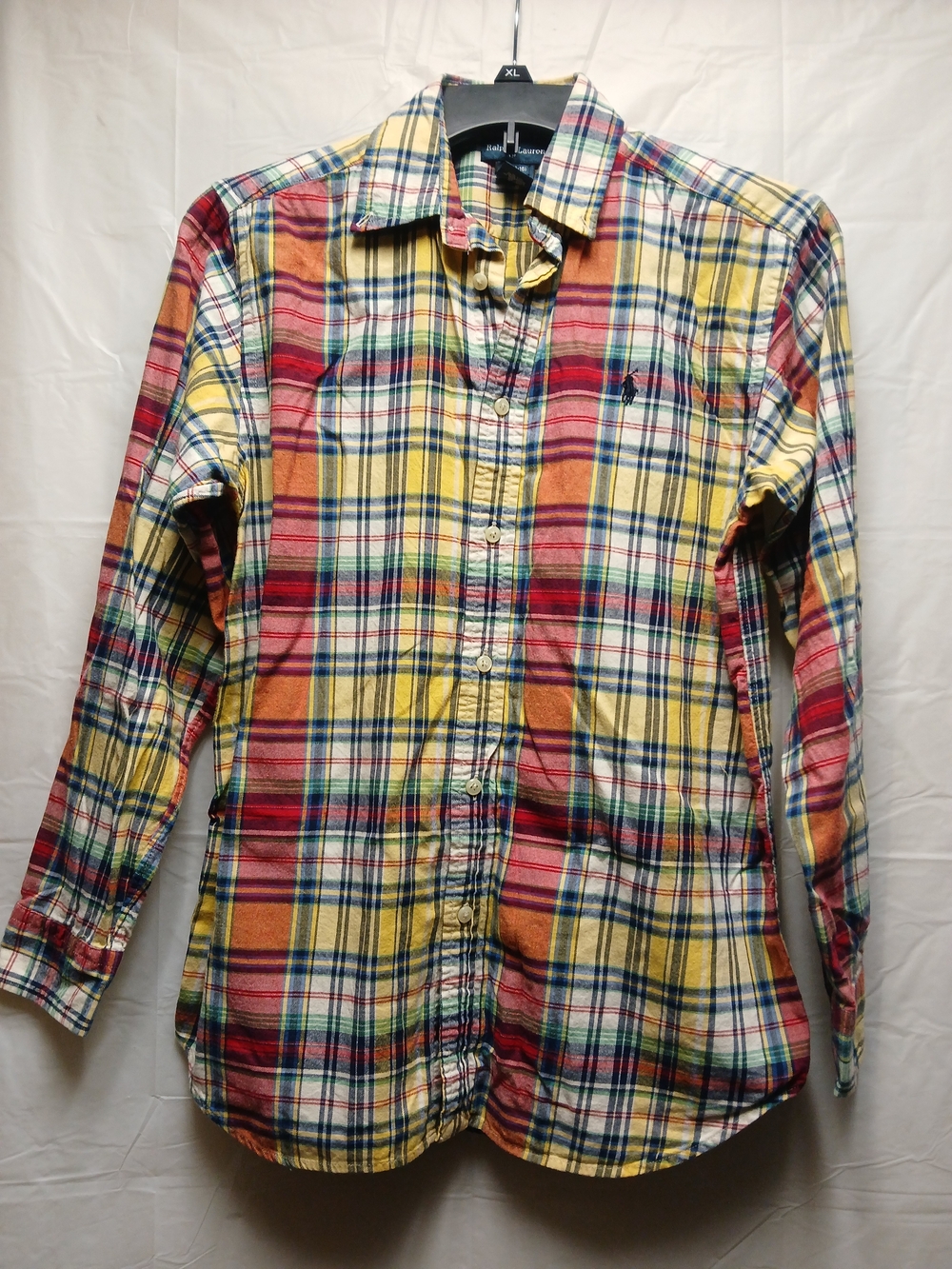 Kids Polo by Ralph Lauren Yellow & Red Plaid Button-Down Shirt